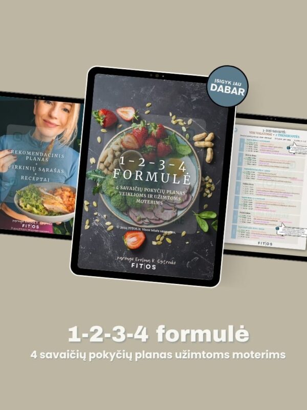 1-2-3-4 formule, dieta, programa